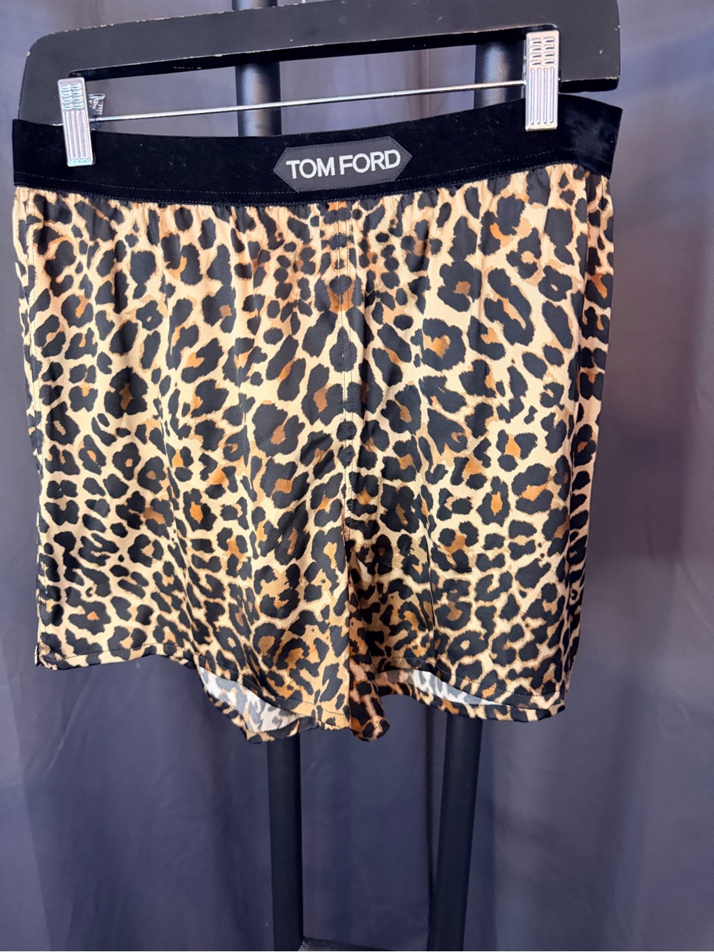 NWT Tom Ford Leopard Print High-Rise Women's Shorts - Picture 3 of 6